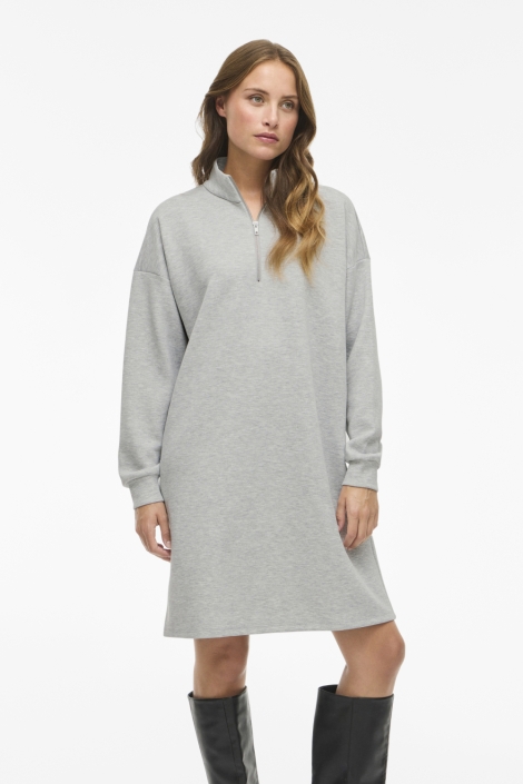 Vila visandy l/s high neck sweat dress